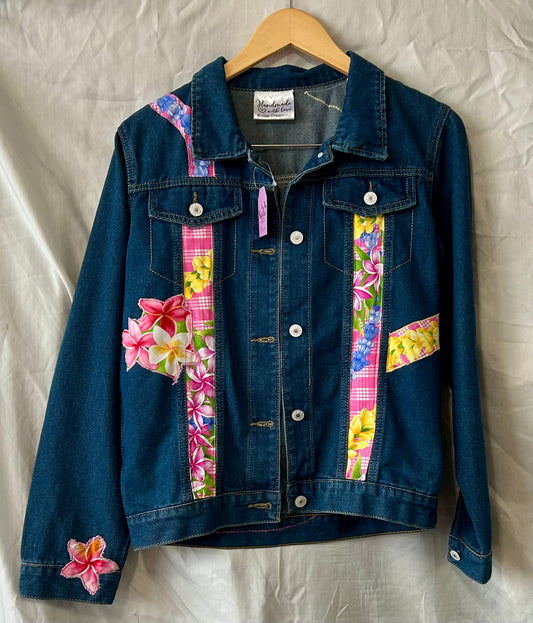 Queen Liliokalani Jacket on Pink Palaka