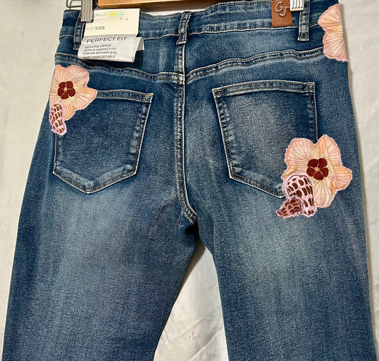 Sandy Hau and Hebrew Cone Shell Jeans