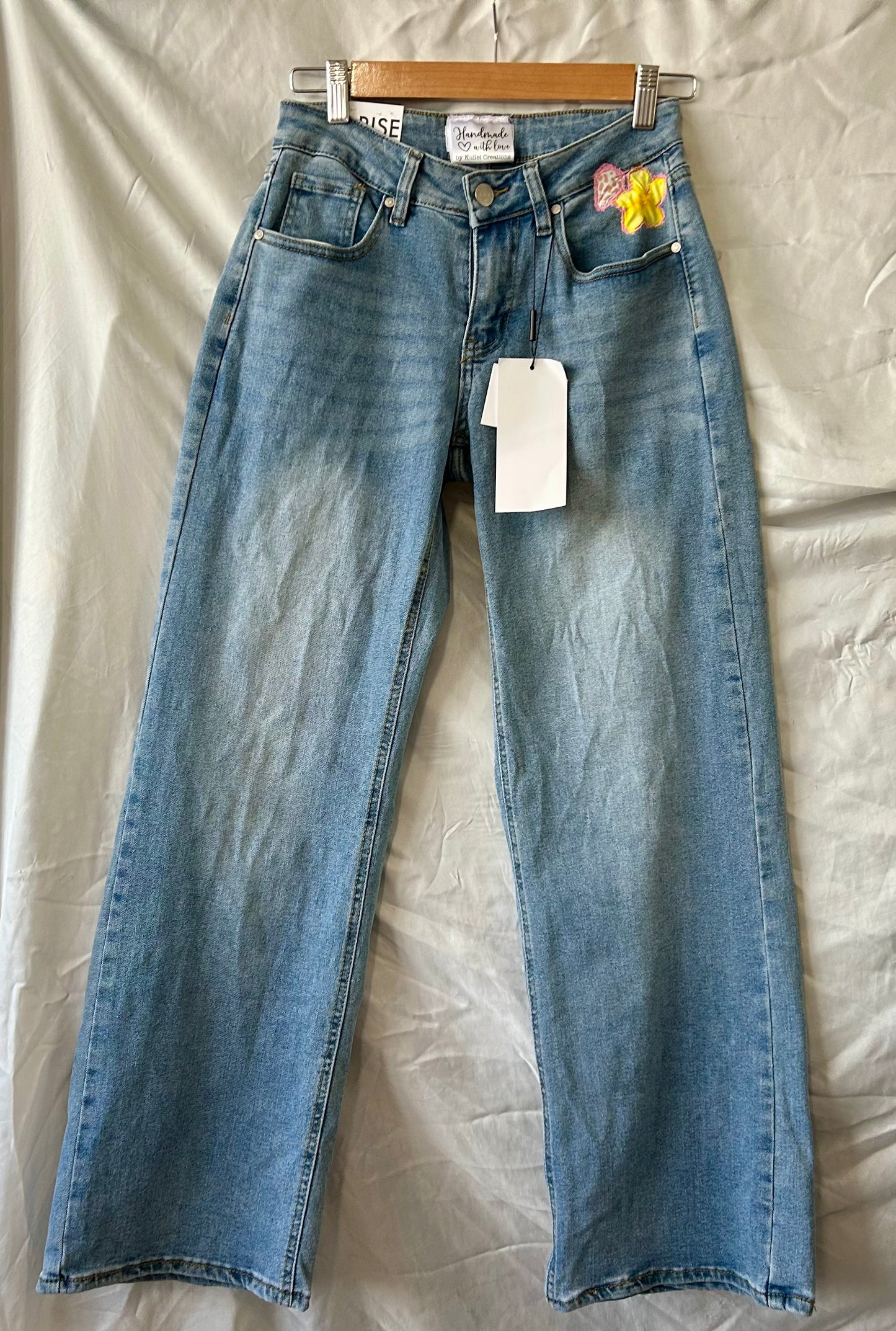 Tiare, Puakinekine, and Shells Jeans