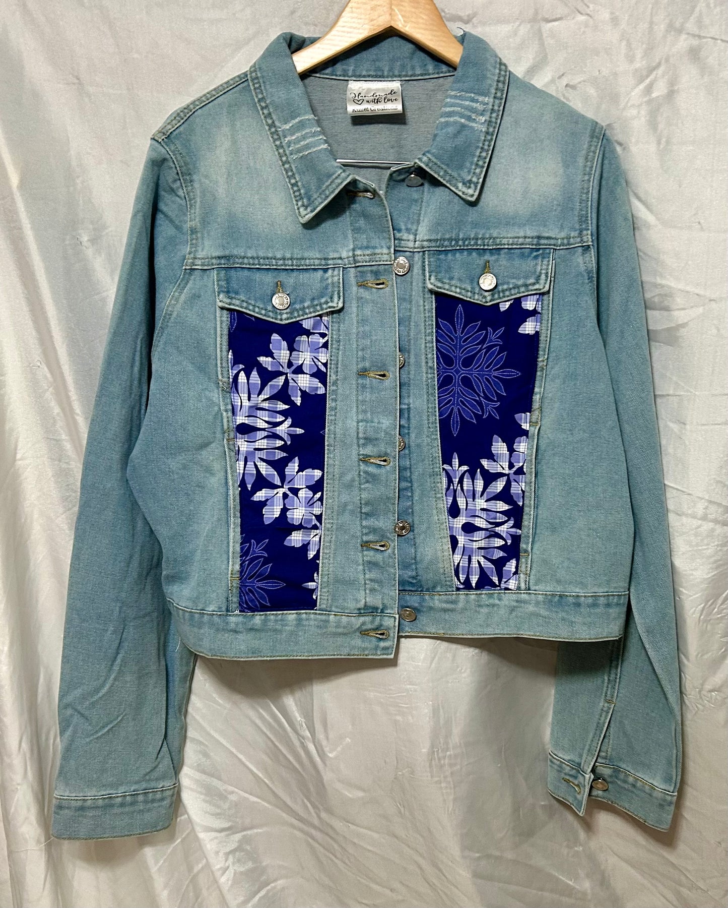 Hawaiian Quilt Iwa Birds Jacket