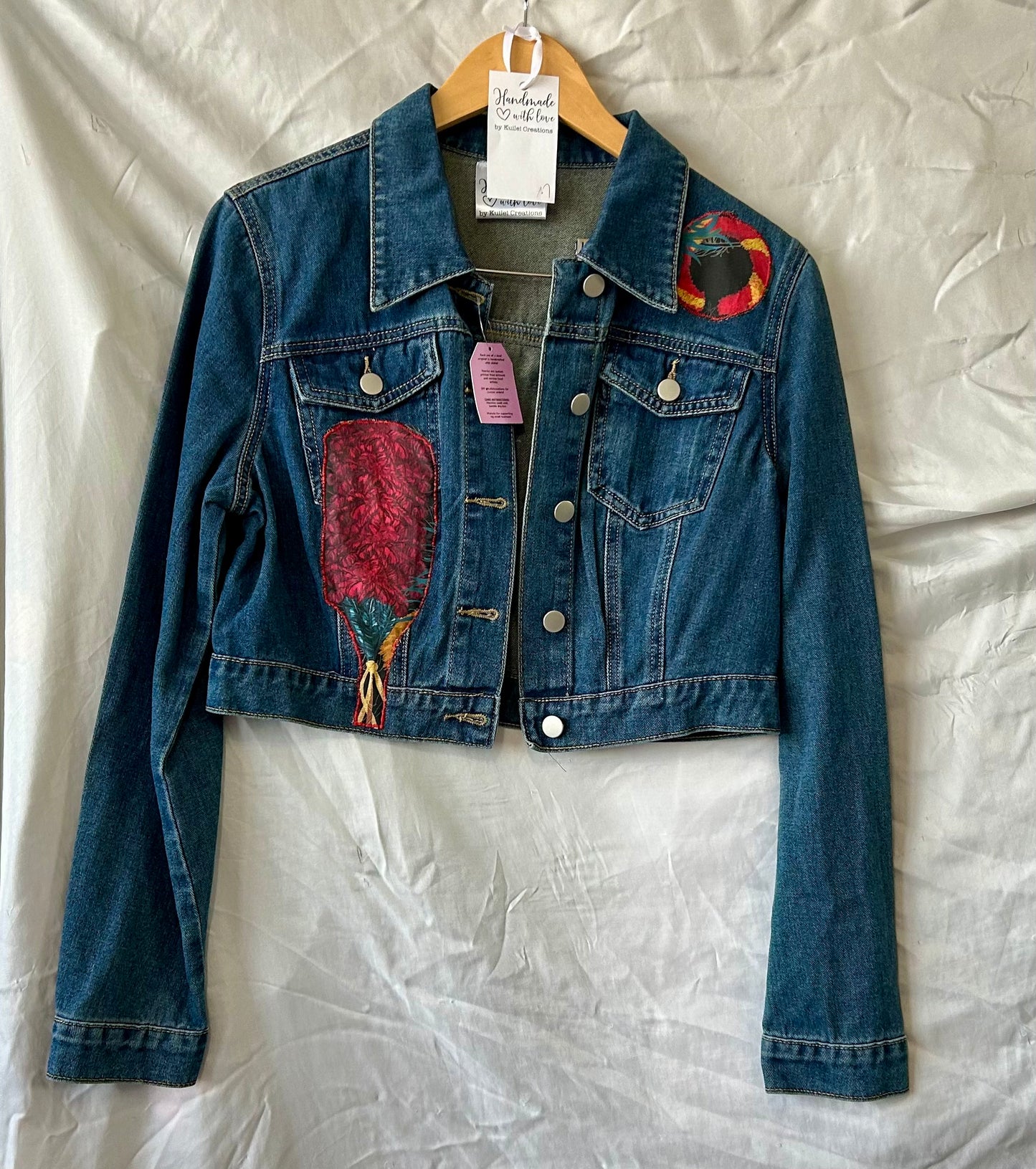 Kahili Feather Leis ‘Iwa Birds Jacket