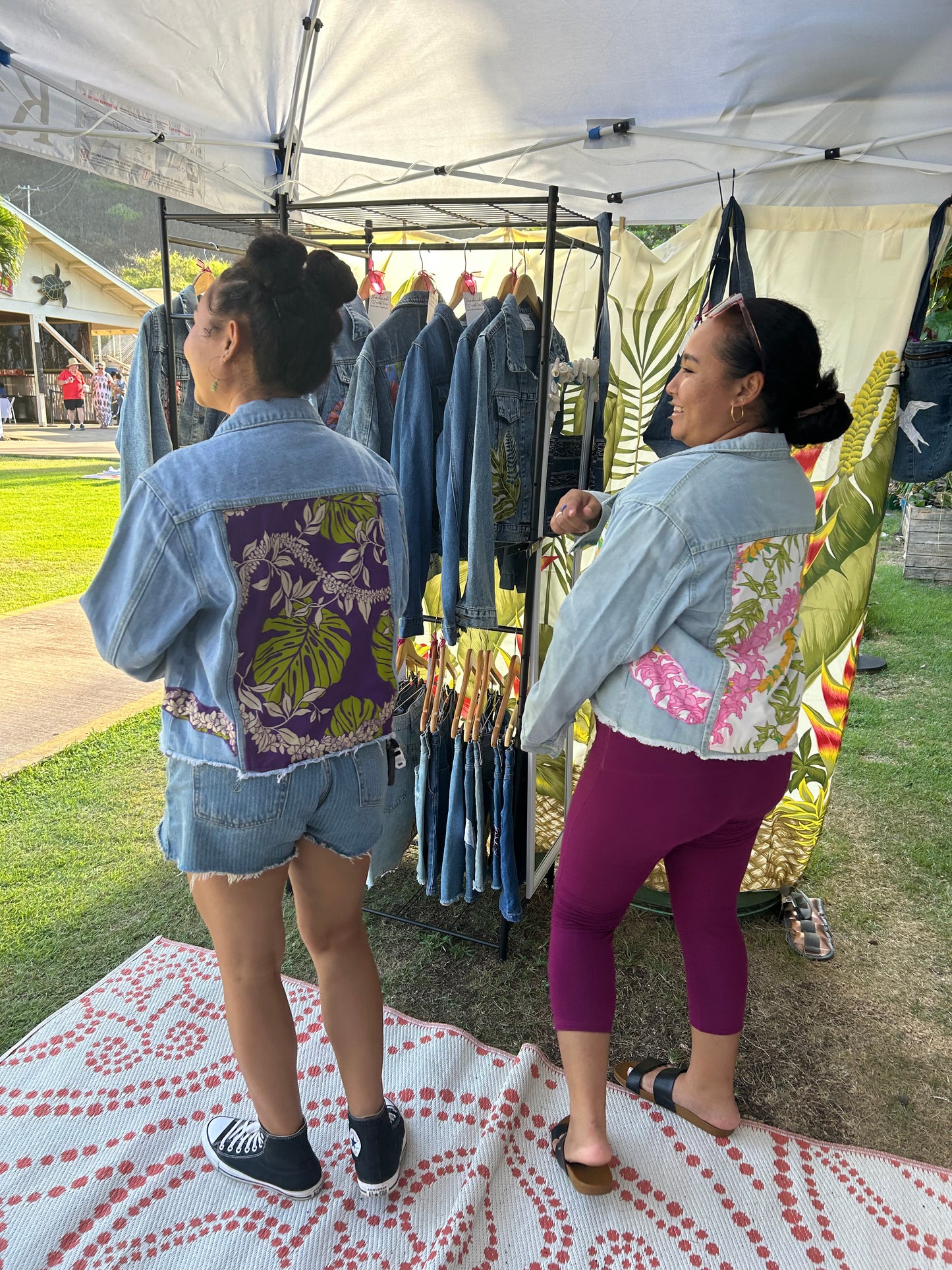 Flower Leis Jackets for Twins