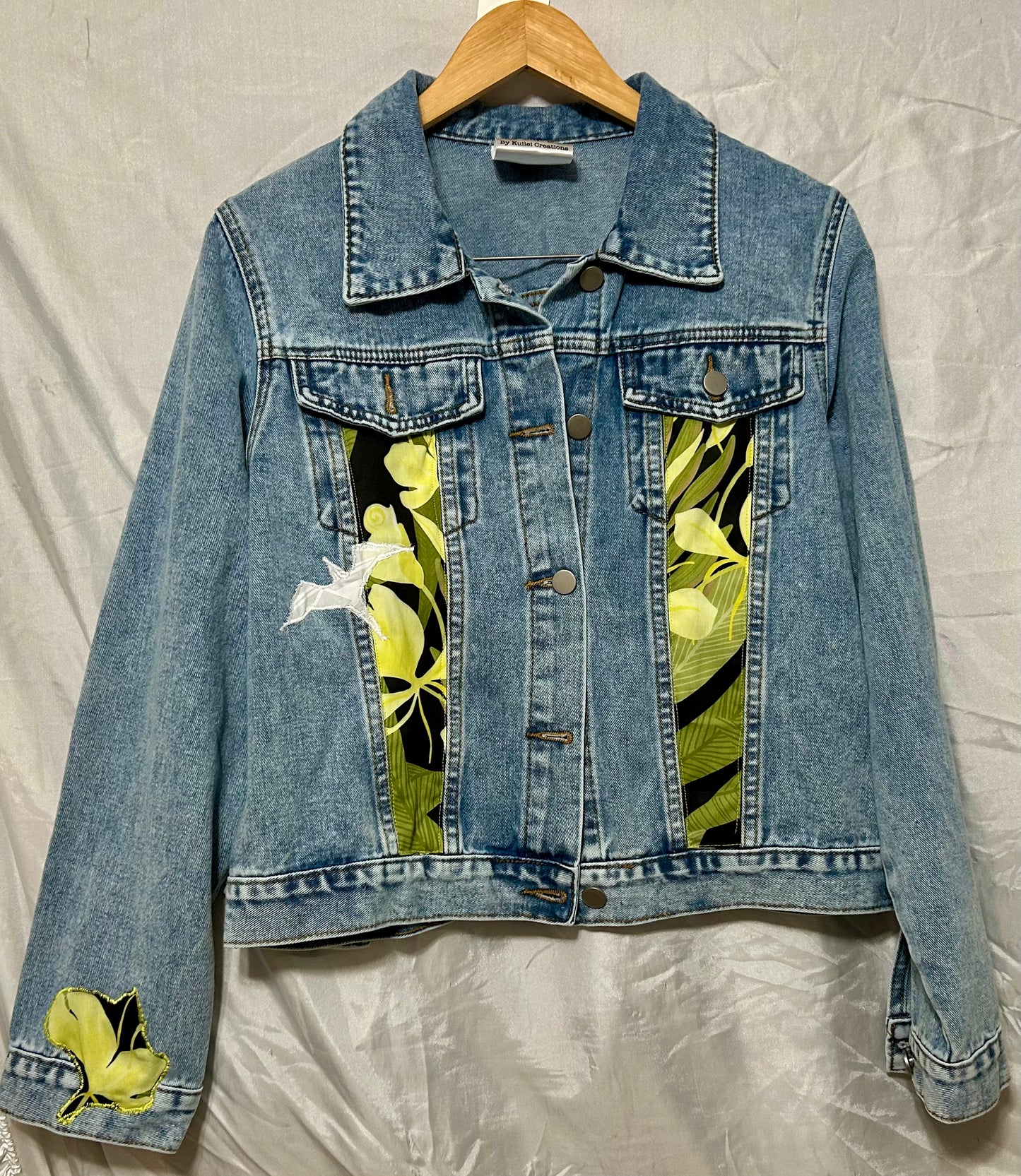 Yellow Ginger Iwa Birds Jacket