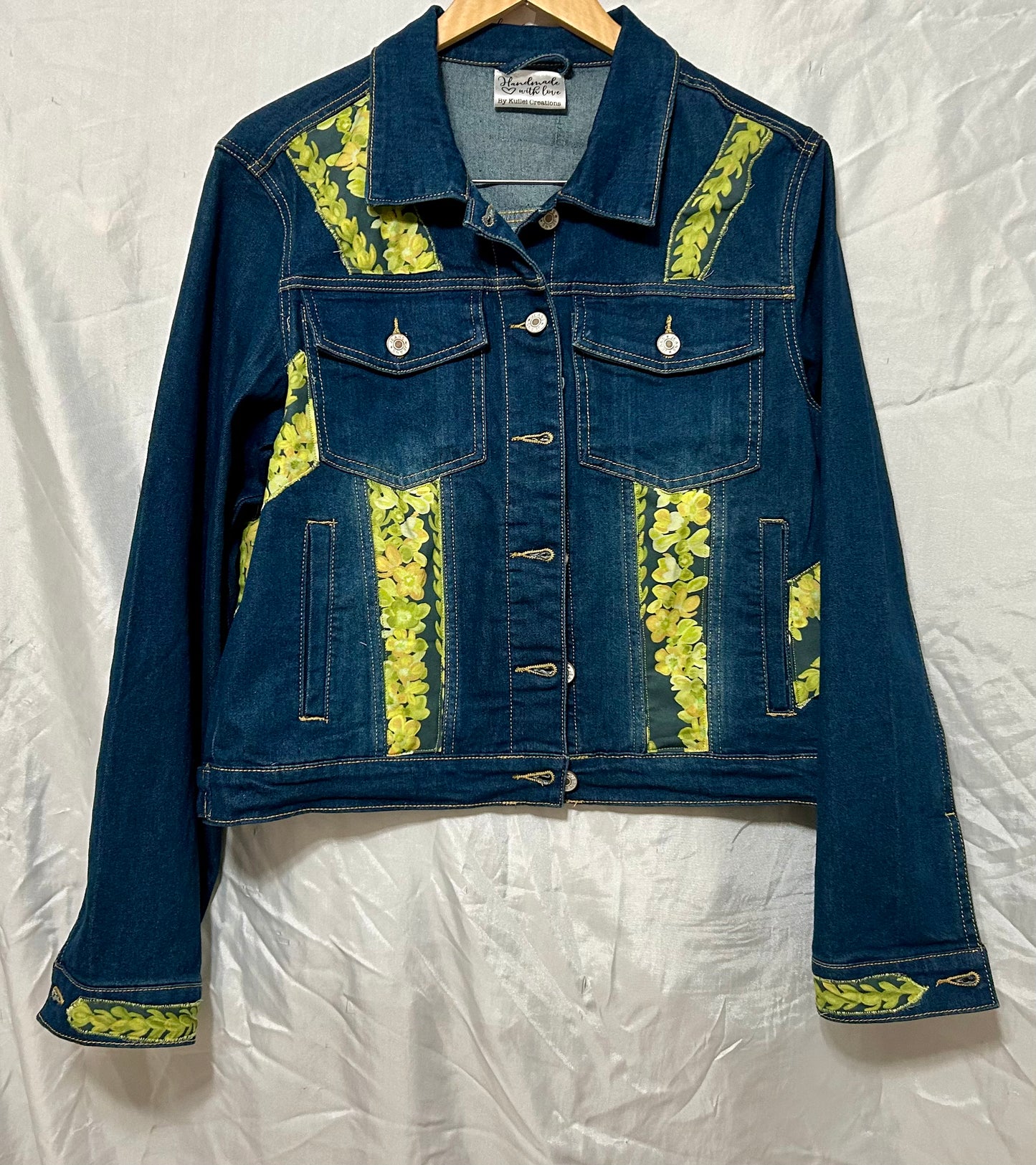 Pakalana Leis and Iwa birds jacket