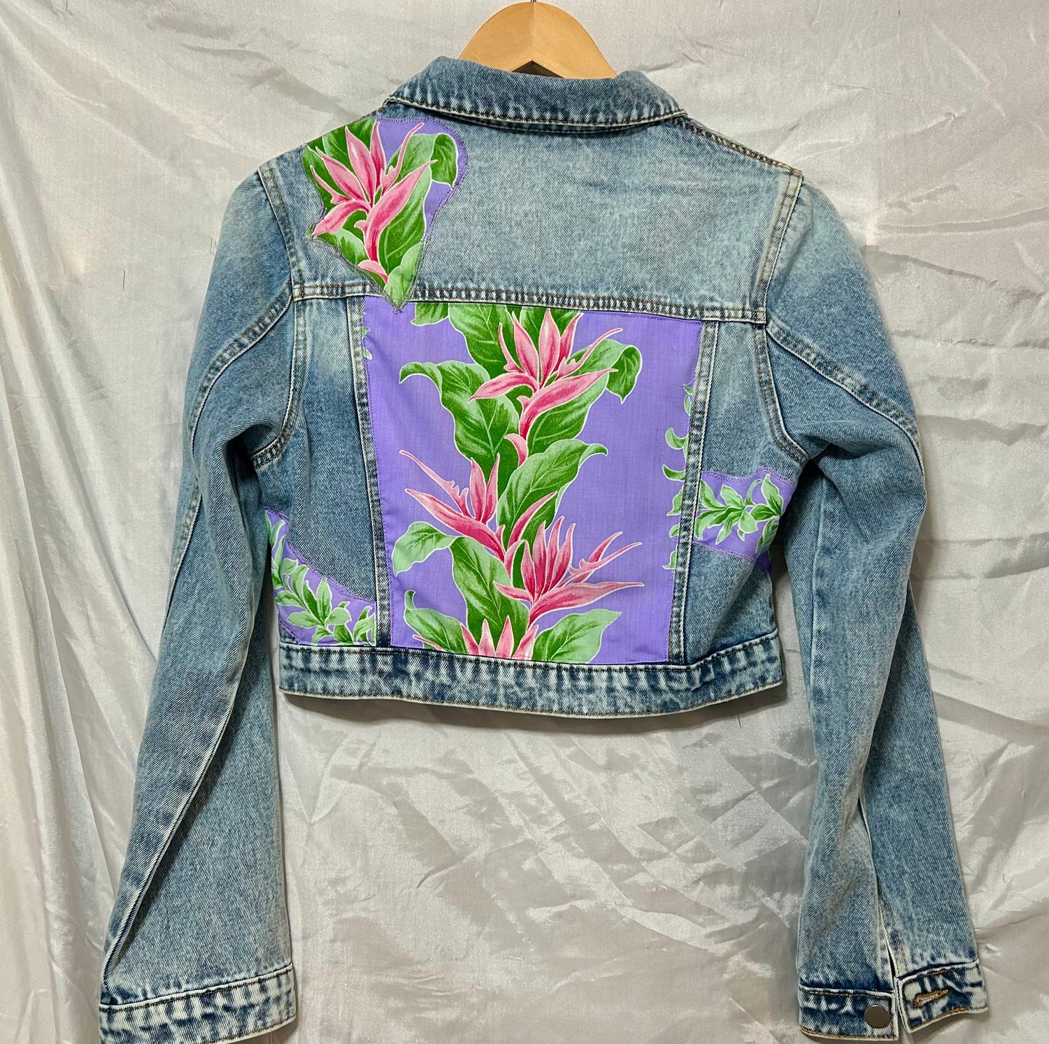 Flower Lei's Denim Jackets