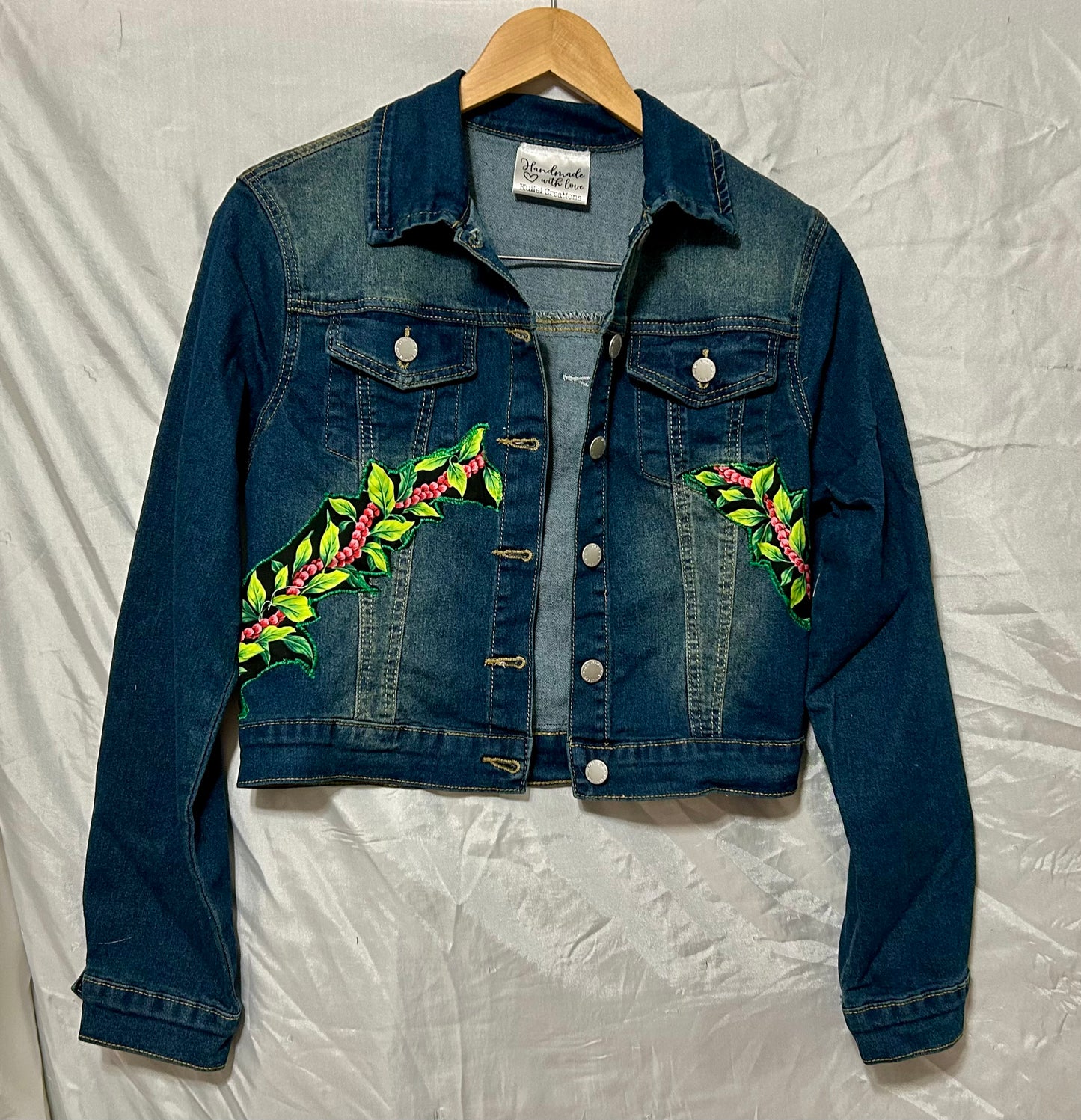 Green Jade Leis ‘Iwa Birds Jacket