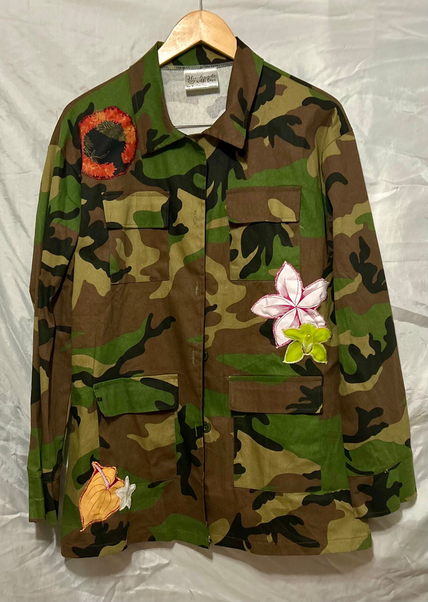 Hula Dancer Camouflage Jacket
