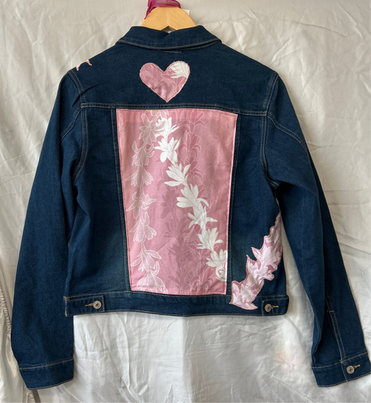 Tuberose Leis on Pink Jacket