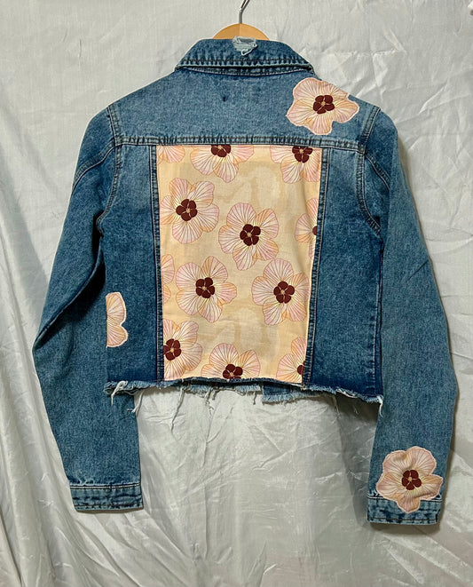 Sandy Hau Cropped Denim Jacket