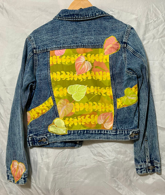 Anthuriums and Puakinekine Jacket