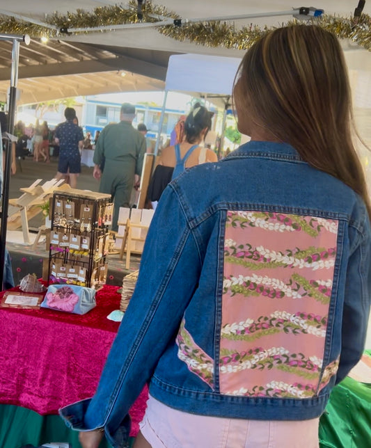Rose Pakalana Leis Jacket
