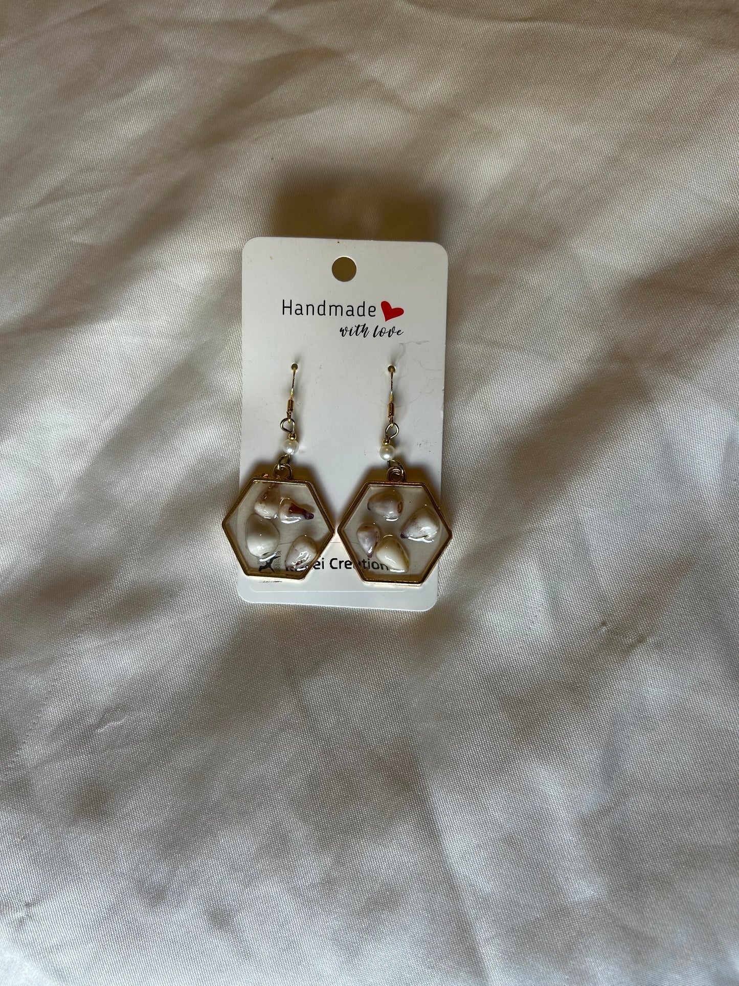 14K Gold Filled Tiny Shells earrings