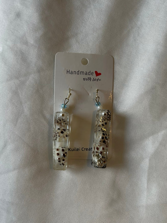 Drupe Shells Earrings in Resin