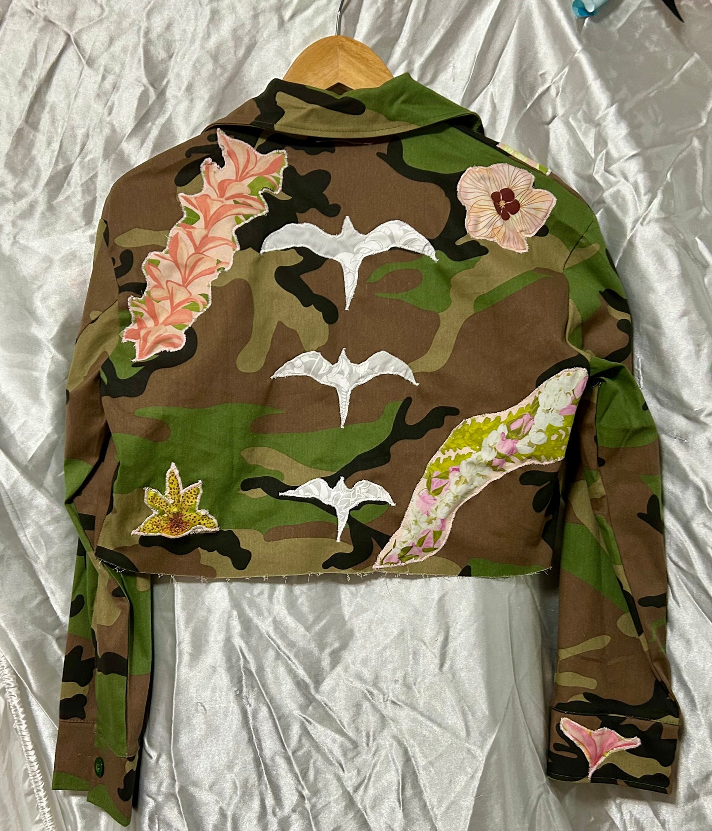 Cropped Camo Jacket