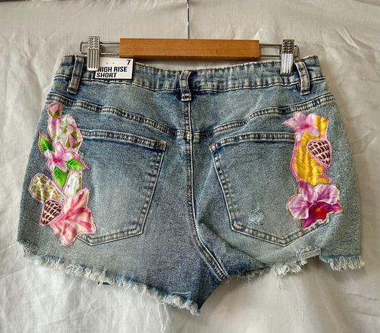 Orchids and Leis Shorts
