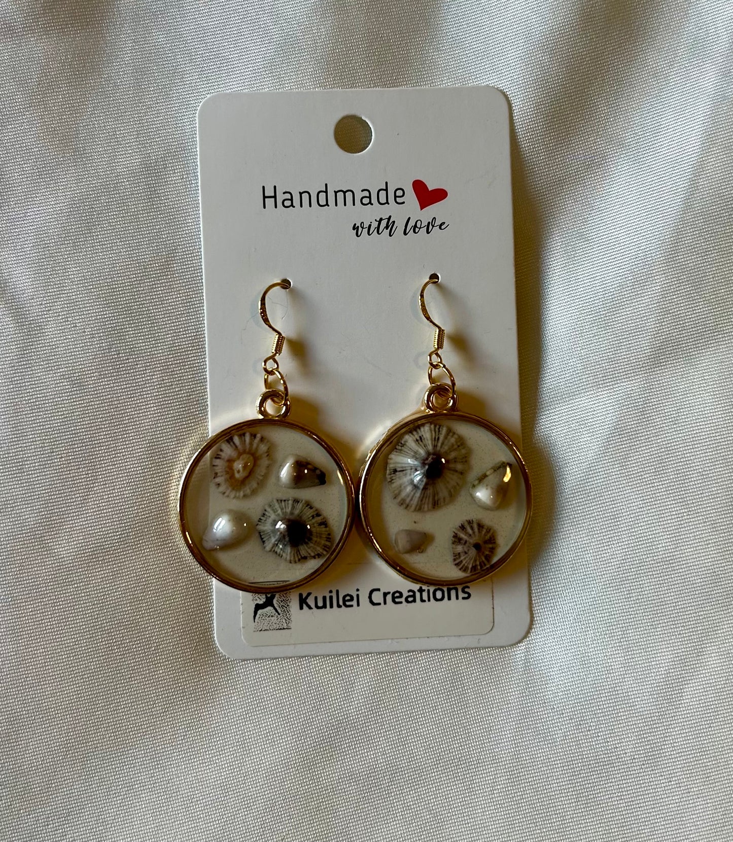 14K Gold Filled Opihi Cone Shell Earrings