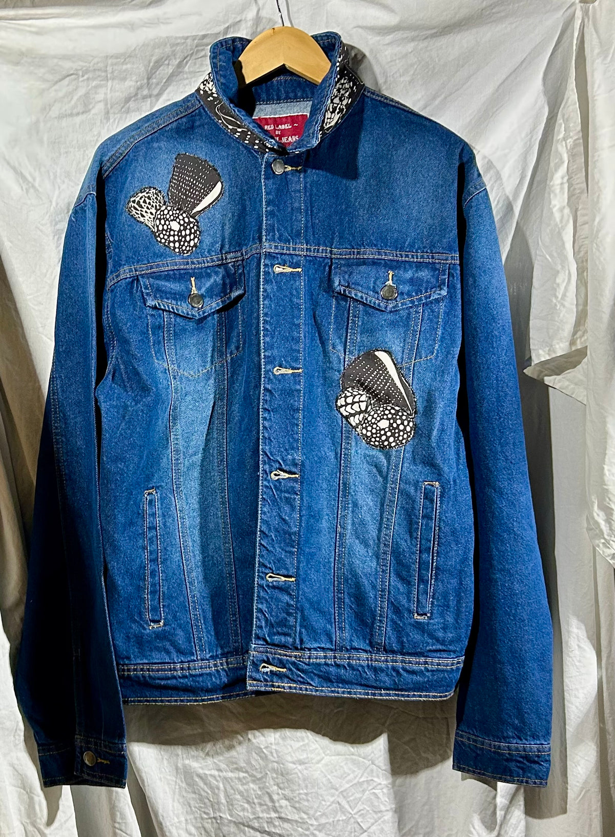 Mixed Shells Denim Jacket