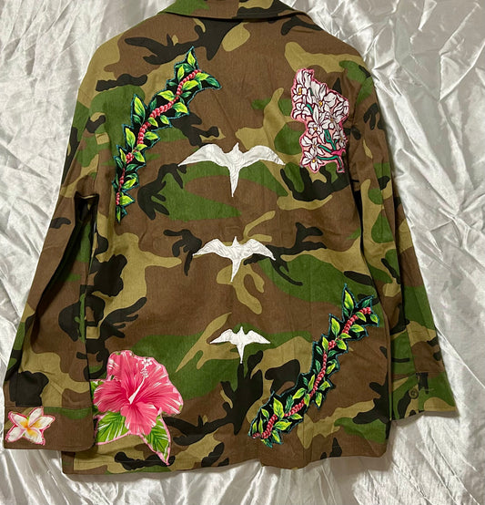 Full Length Camo Jacket
