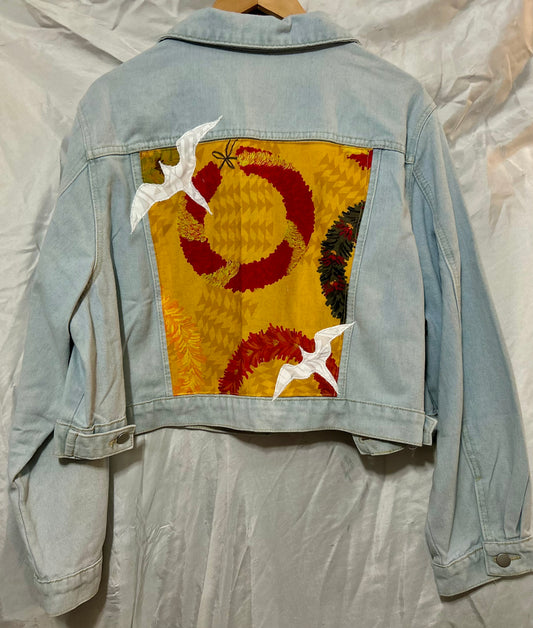 Iwa Birds on Feather Leisure Jacket