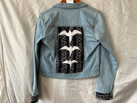 'Iwa Birds on Light Blue