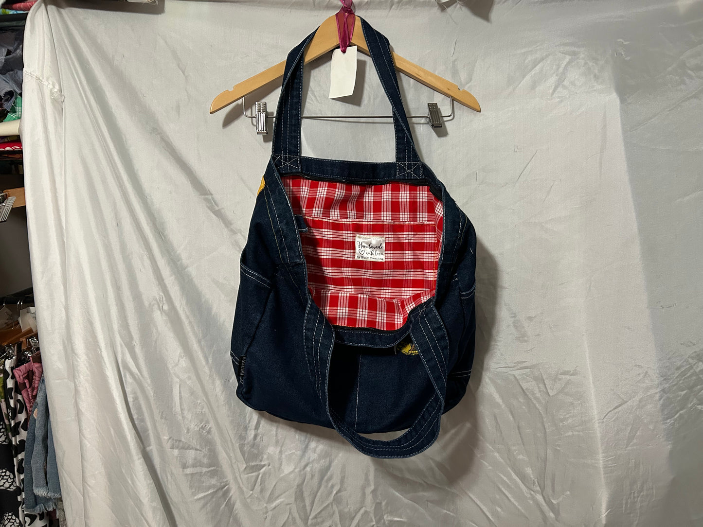 Iwa Bird Ali’i Denim Bag