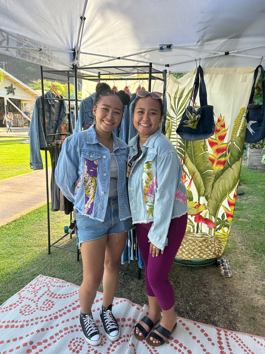 Flower Leis Jackets for Twins