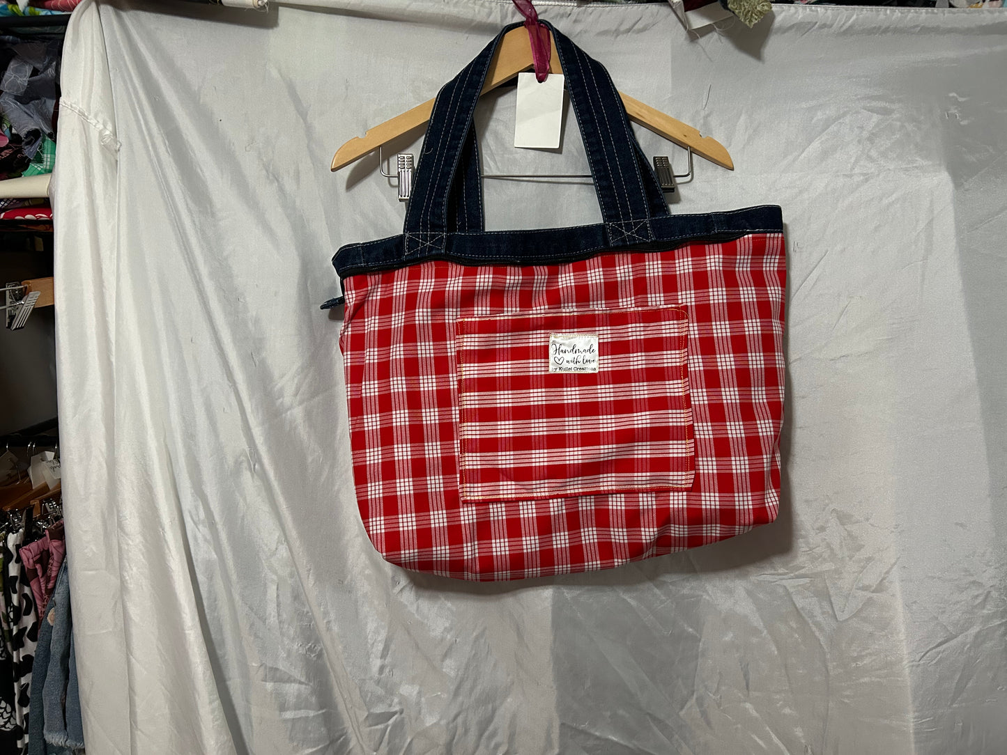 Iwa Bird Ali’i Denim Bag
