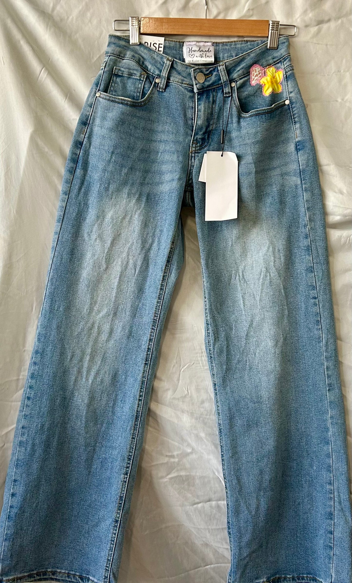 Tiare, Puakinekine, and Shells Jeans