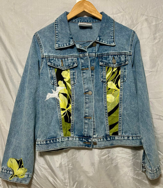 Yellow Ginger Iwa Birds Jacket