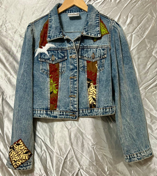 Iwa Birds and Leis Jacket