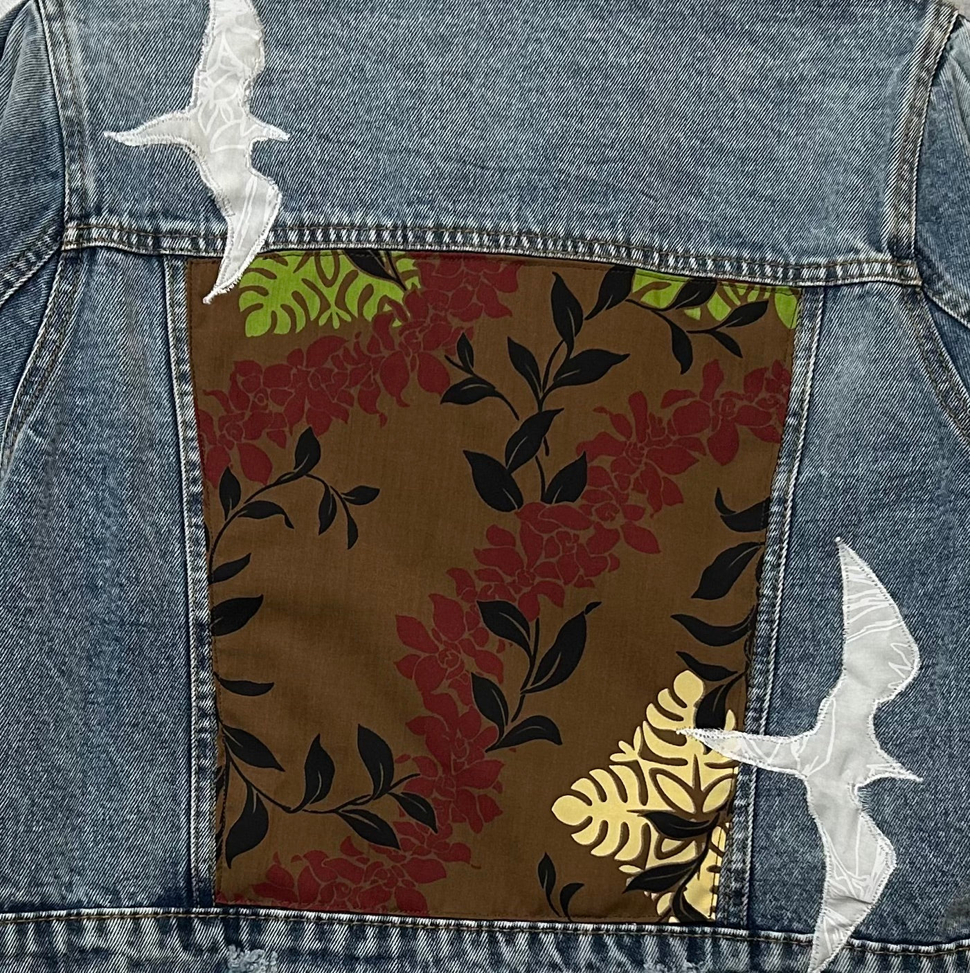 Iwa Birds and Leis Jacket