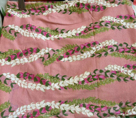 Pink Rose Pakalana Lei Print Tubetop